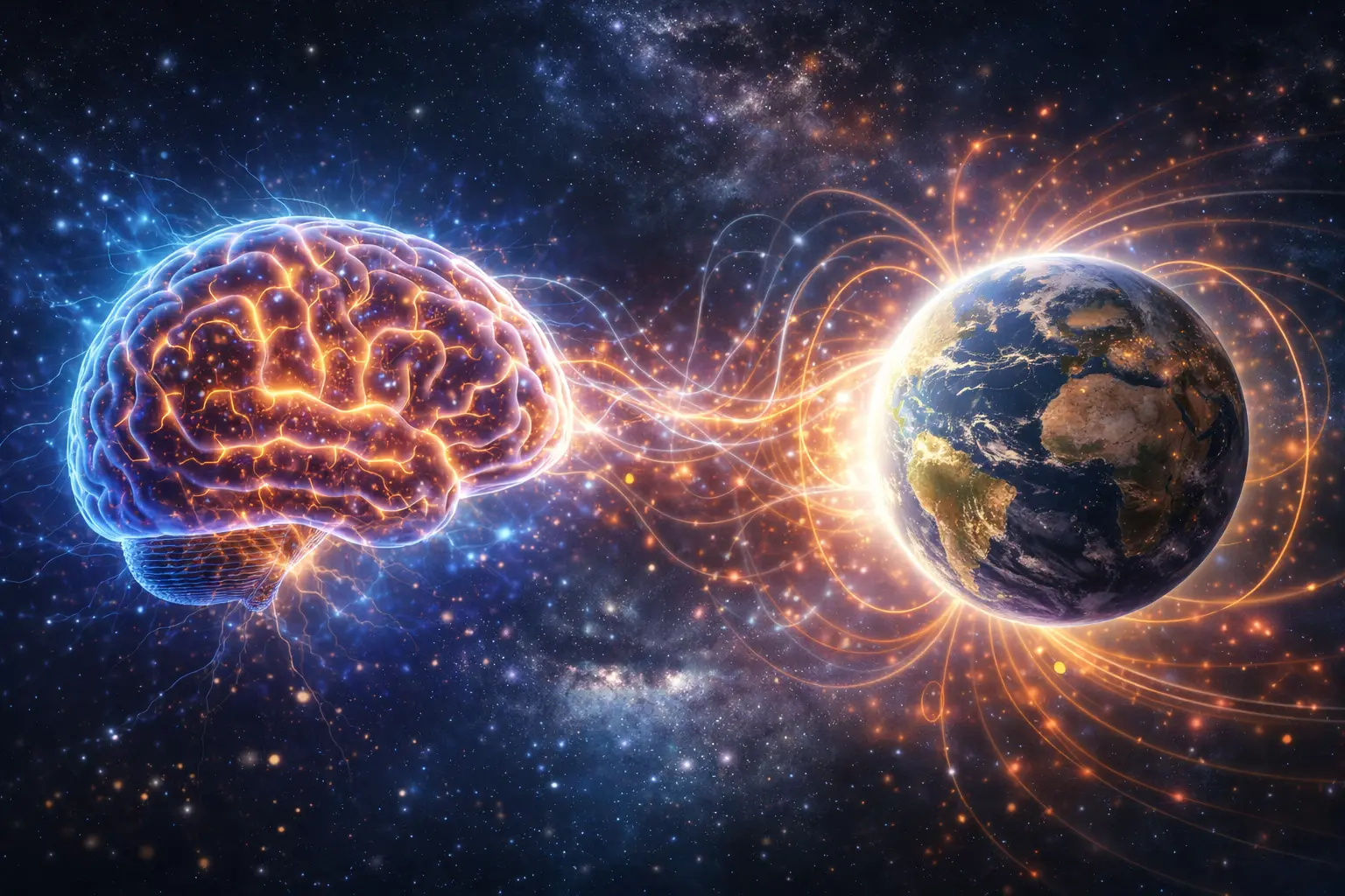 Existiría una conexión entre el cerebro humano y la energía electromagnética de la Tierra