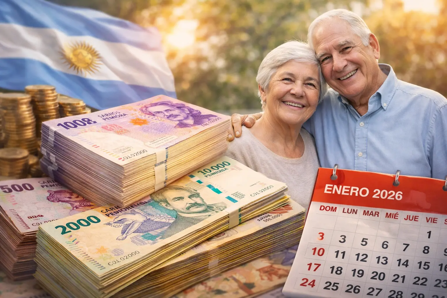 Jubilaciones con aumento y bono: ¿Cómo quedan la mínima y la máxima en enero 2026?