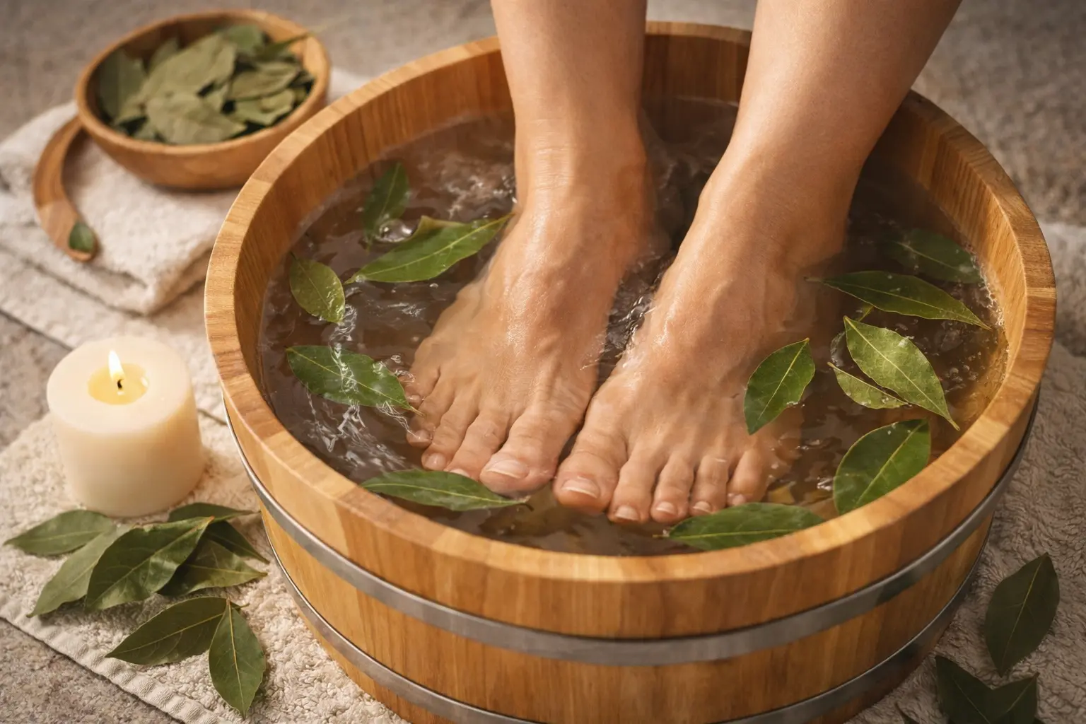 Lavarse los pies con laurel y agua tibia: por qué lo recomiendan y cuándo conviene hacerlo