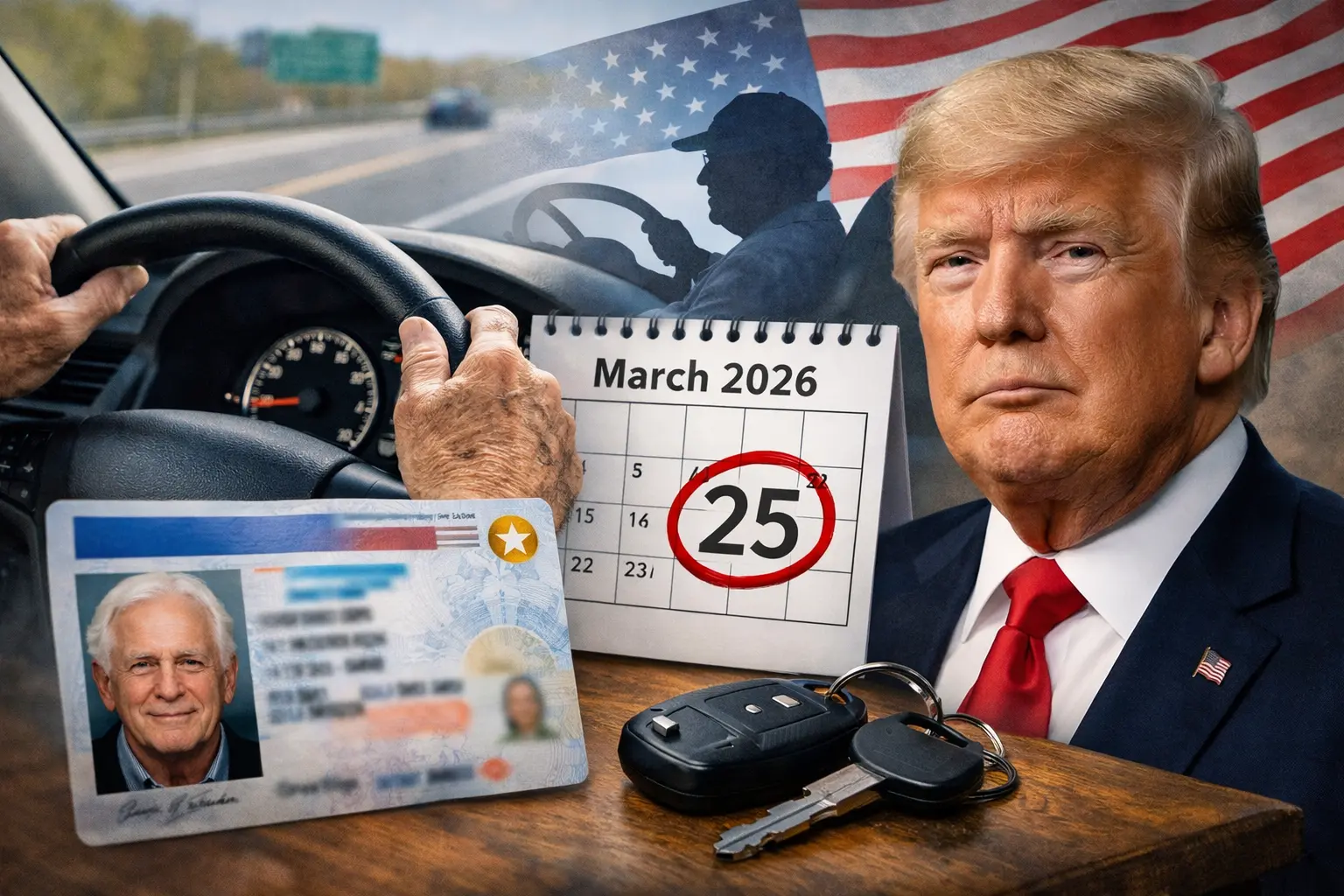 Nueva norma sobre licencias de conducir en EE. UU. entra en vigor el 25 de marzo de 2026: los cambios que todo conductor mayor de 70 años debe conocer