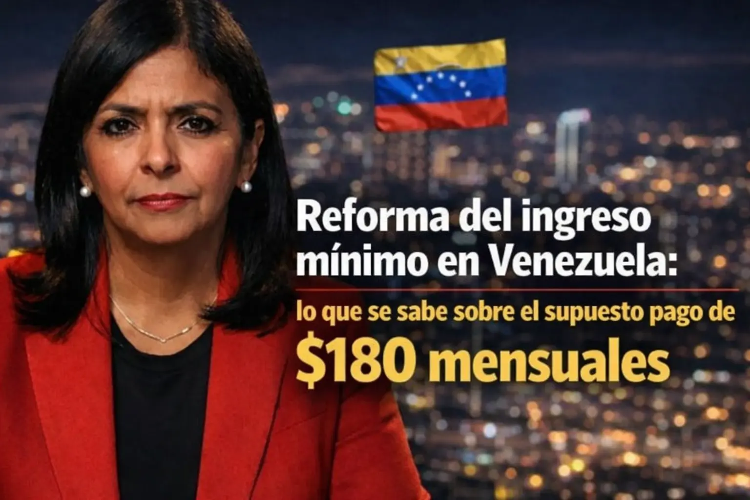Reforma del ingreso mínimo en Venezuela: lo que se sabe sobre el supuesto pago de $180 mensuales
