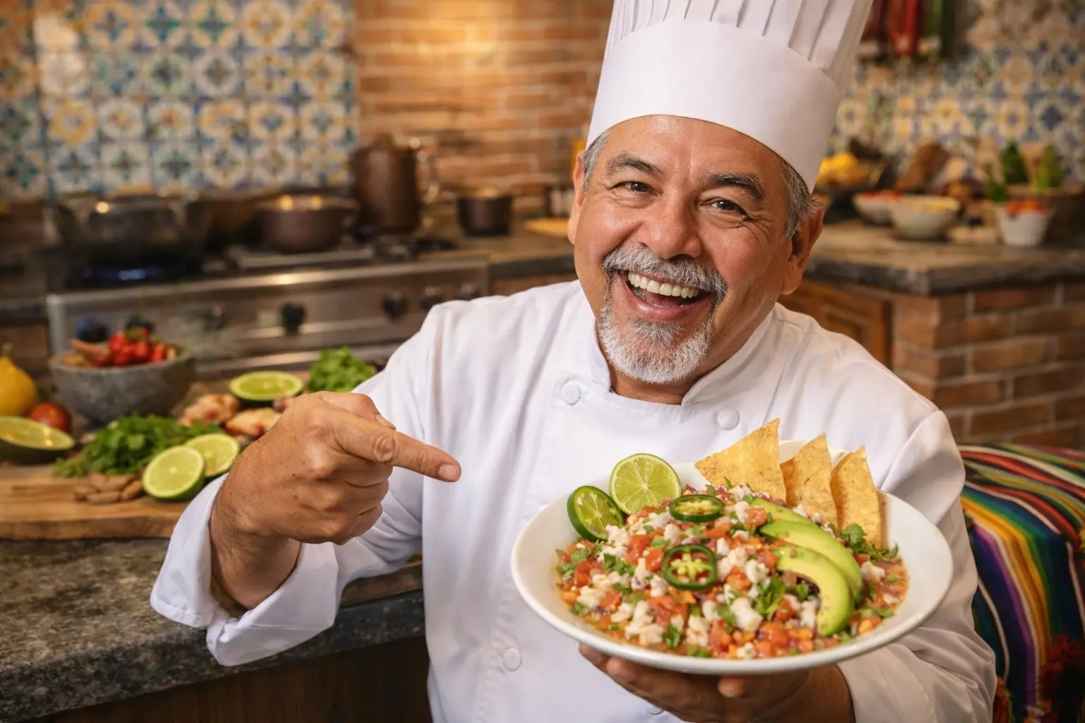 Toque y Sazón, experto en cocina mexicana: “el ceviche no se deja más de tres minutos en el limón, con el perdón de Mazatlán”
